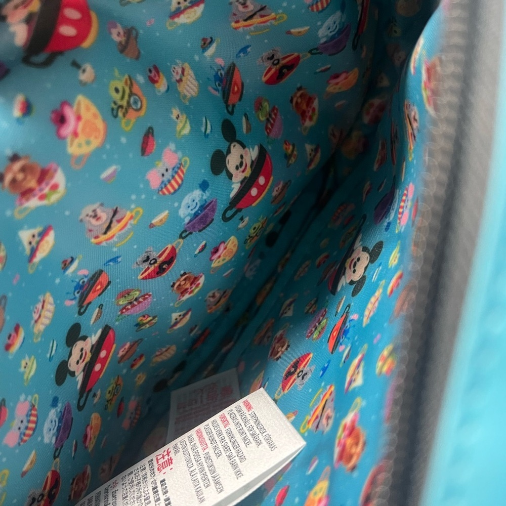 Disney World Parks 50th Anniversary Crossbody Bag Magic Kingdom Cuties Blue - Picture 7 of 8